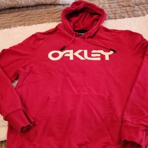 Oakley Men's Vibrant Red Hoodie